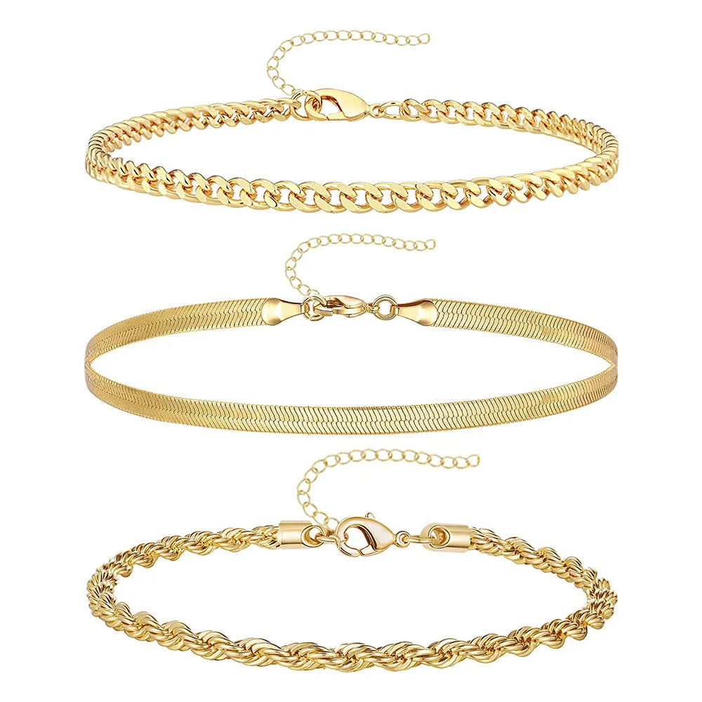 Bracelet de Cheville Acier