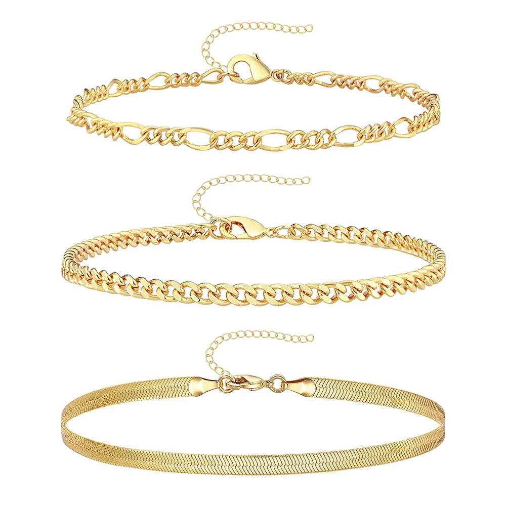 Bracelet de Cheville Acier