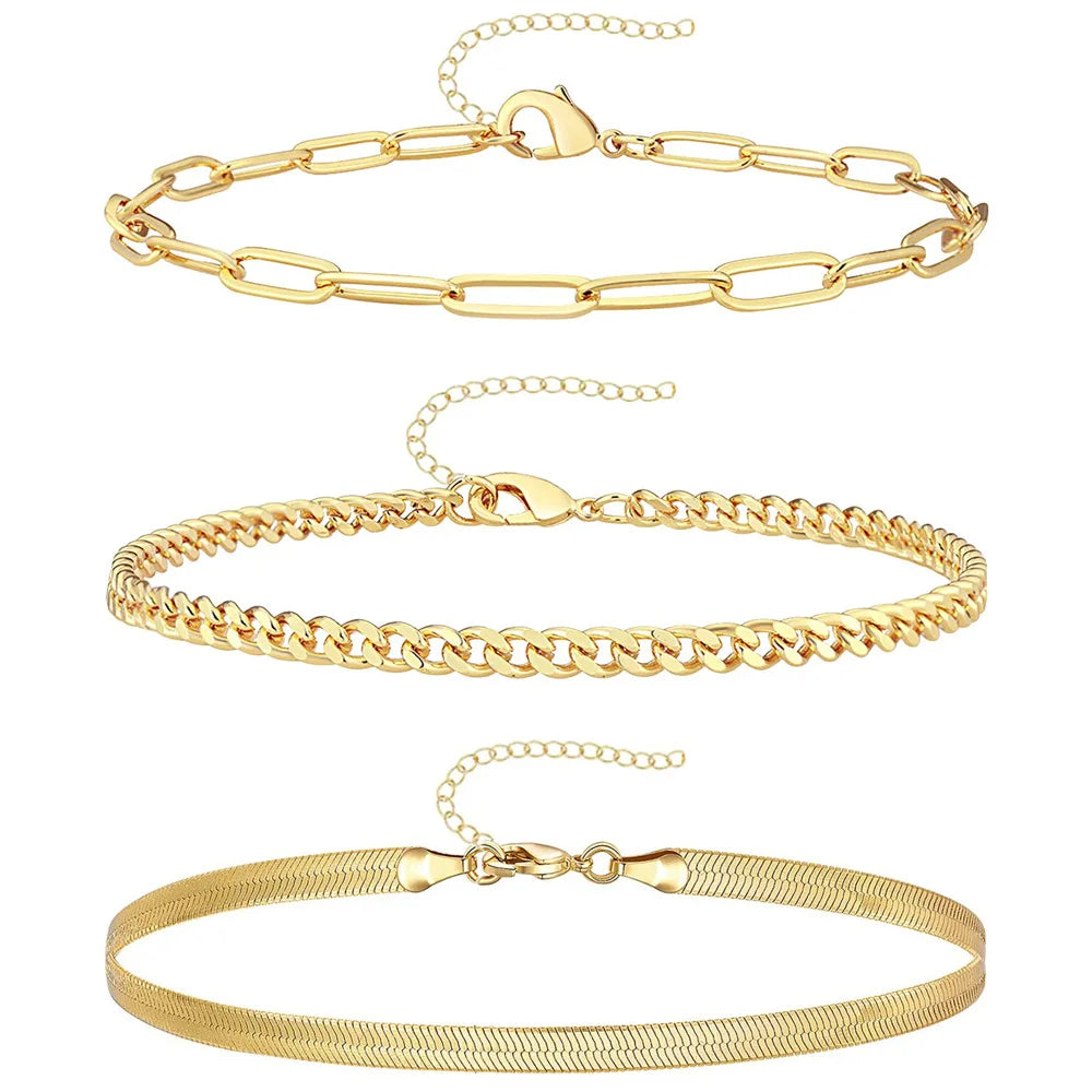 Bracelet de Cheville Acier